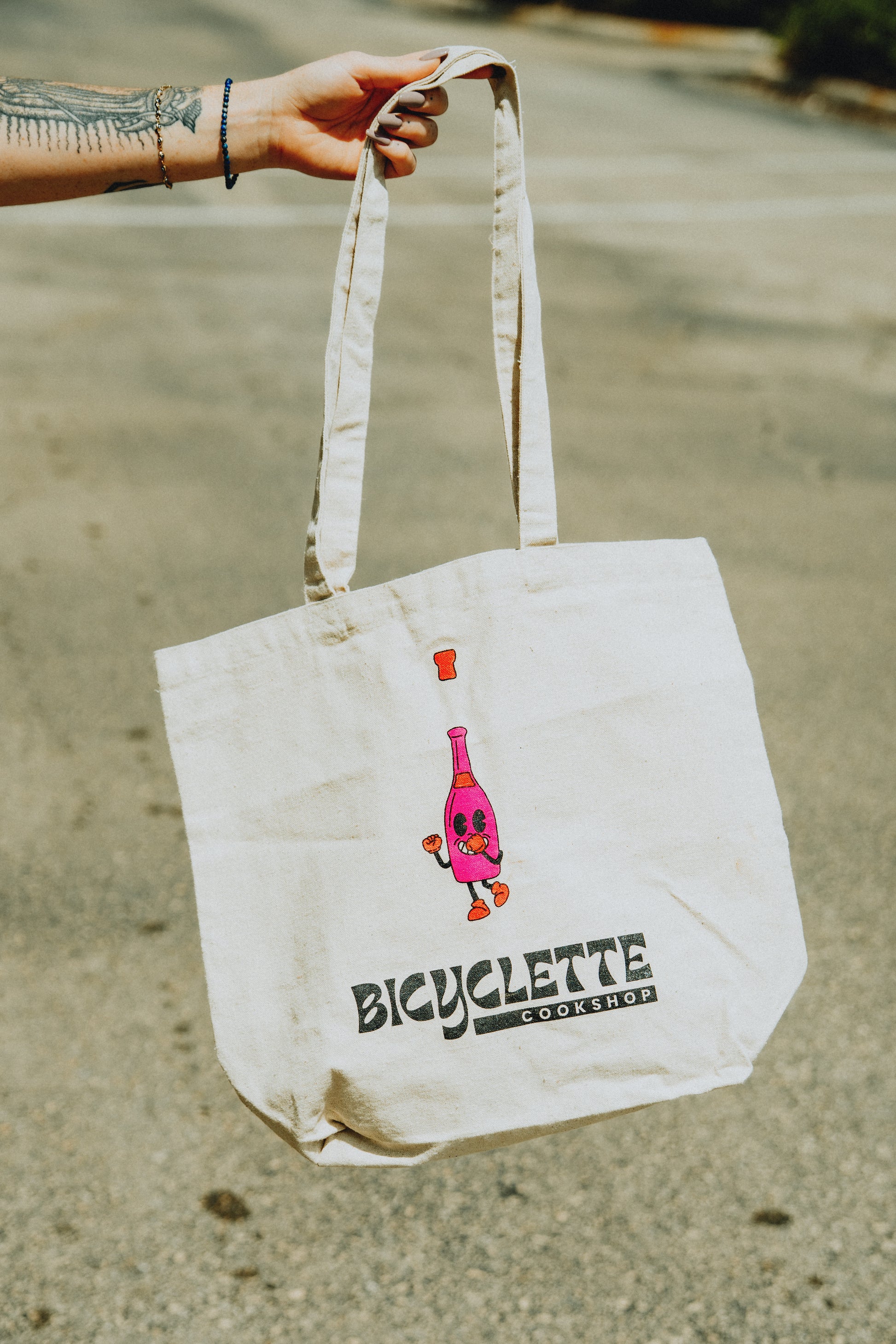 Bicyclette Tote Bag
