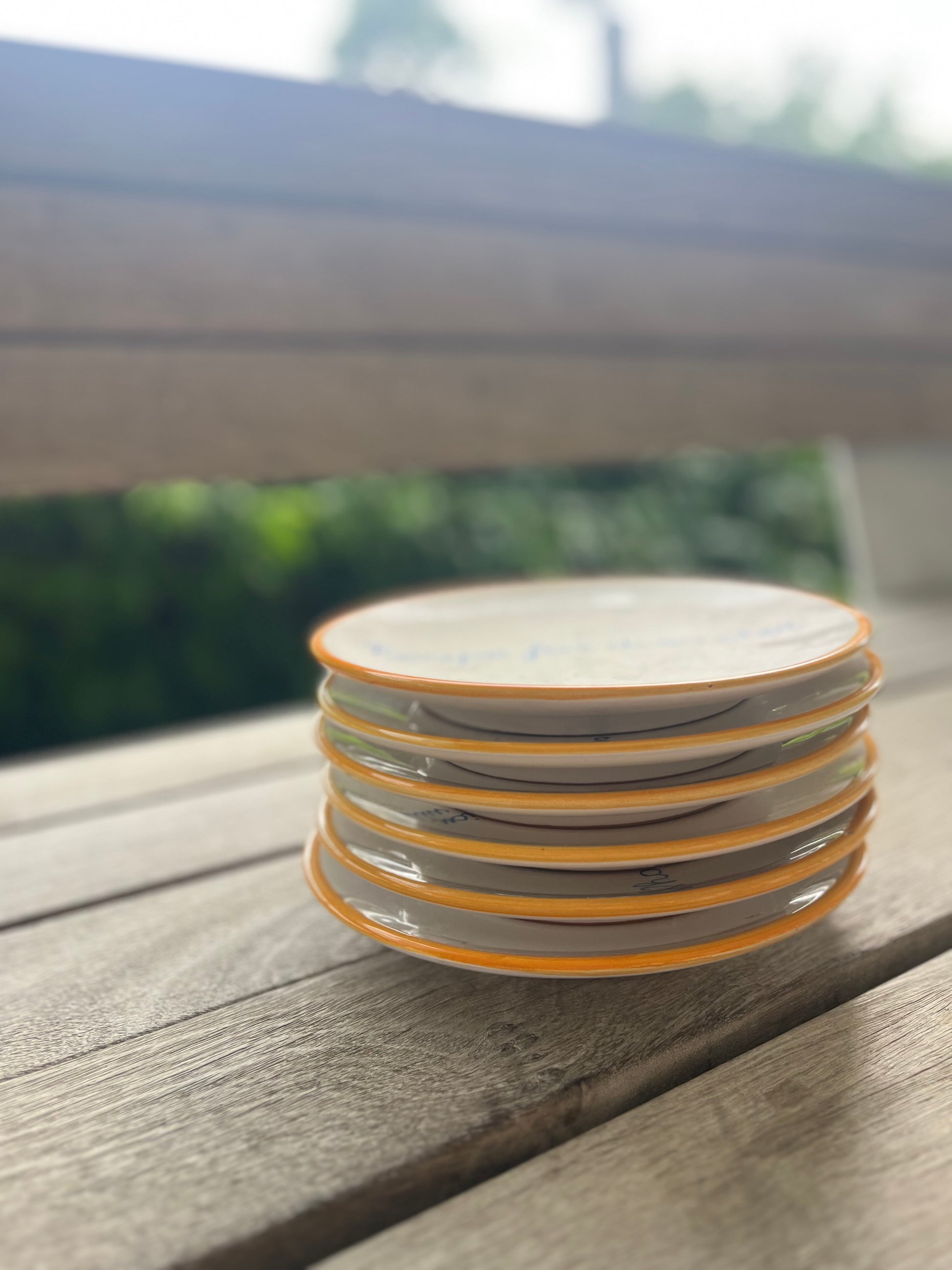 "I Thought About Losing Weight" Plate