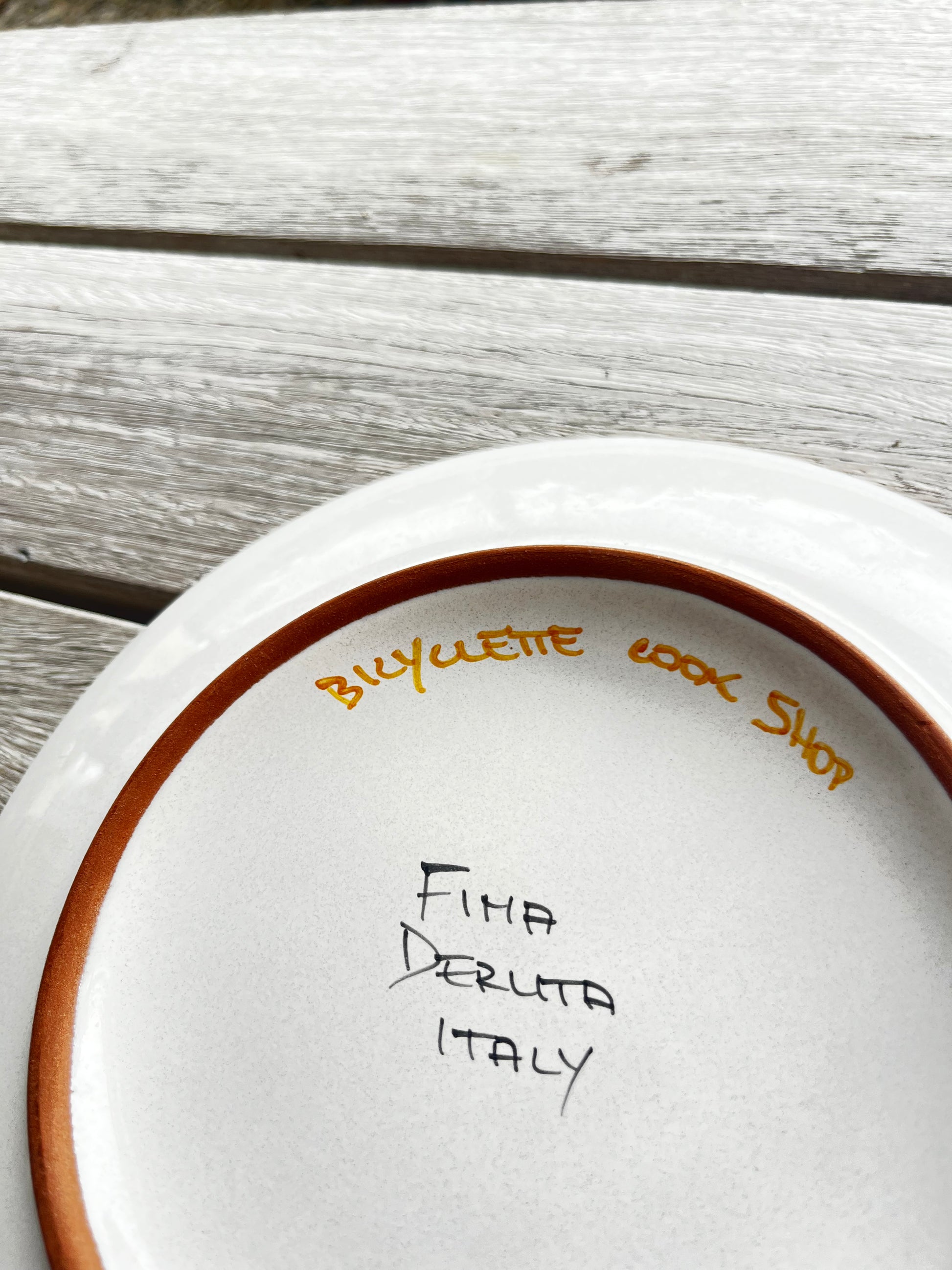 "I Thought About Losing Weight" Plate